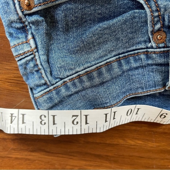 Levi’s Perfectly Slimming 512 Bootcut Women’s Blue Jean size 10 short - Picture 10 of 13